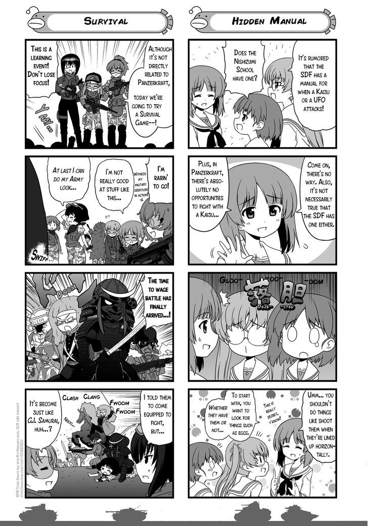 Girls & Panzer - Motto Love Love Sakusen desu! Chapter 13.2 page 10 - Chapter 13.2 : Omake 4 - It's the Web Version Edition!
