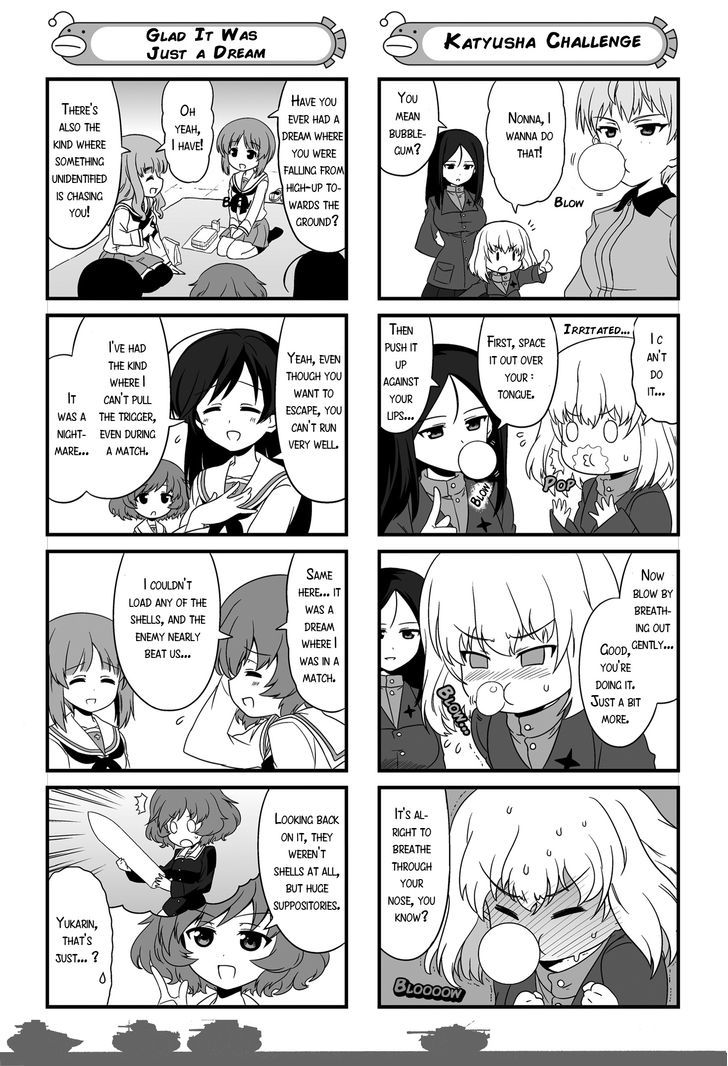 Girls & Panzer - Motto Love Love Sakusen desu! Chapter 13.2 page 11 - Chapter 13.2 : Omake 4 - It's the Web Version Edition!