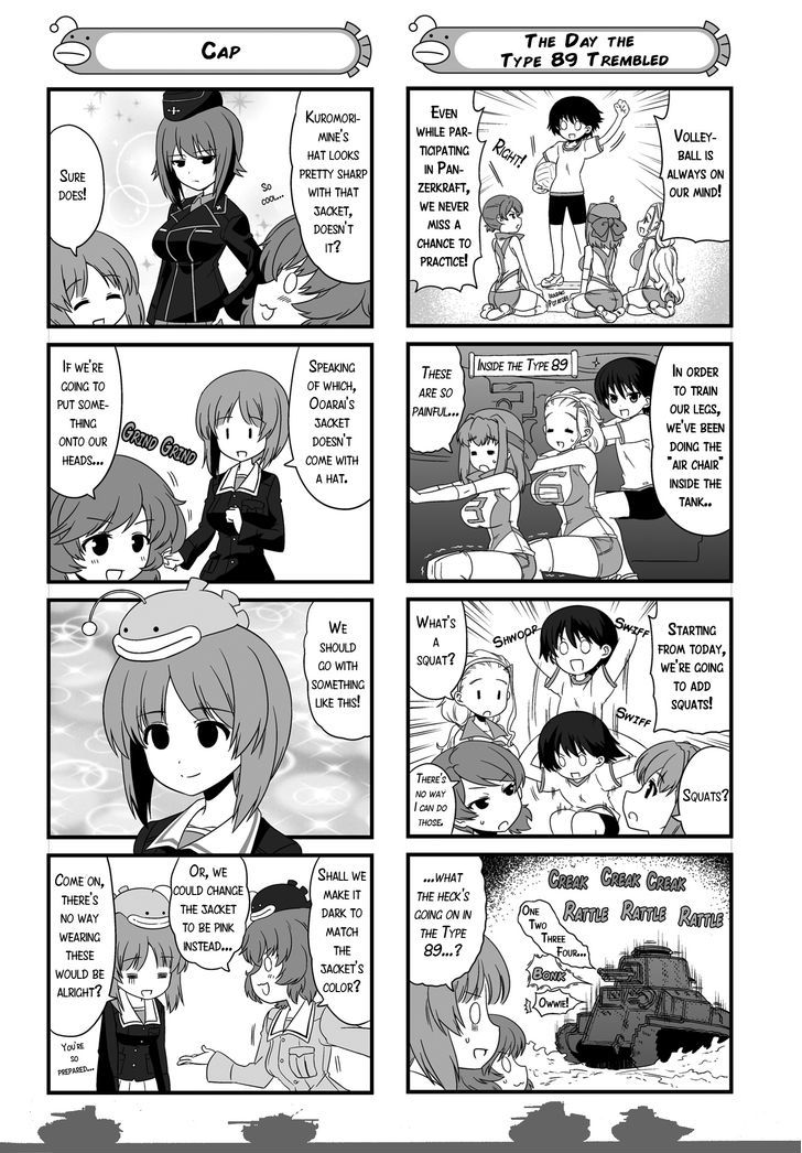 Girls & Panzer - Motto Love Love Sakusen desu! Chapter 13.2 page 12 - Chapter 13.2 : Omake 4 - It's the Web Version Edition!