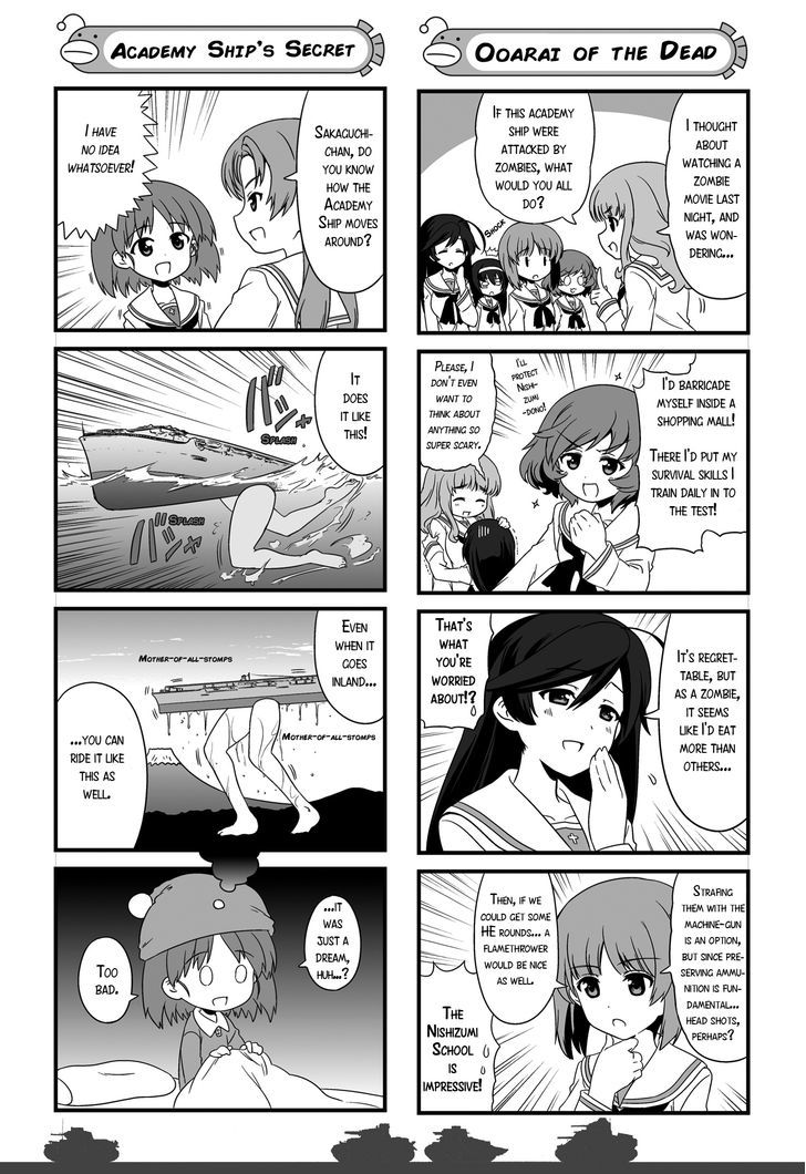 Girls & Panzer - Motto Love Love Sakusen desu! Chapter 13.2 page 9 - Chapter 13.2 : Omake 4 - It's the Web Version Edition!
