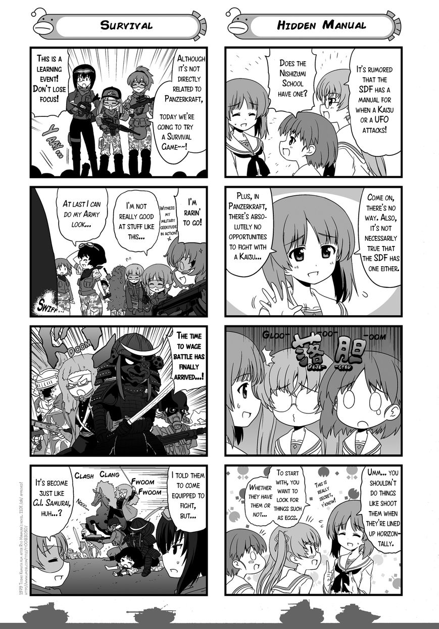 Girls & Panzer - Motto Love Love Sakusen desu! Chapter 13.6 page 10 - Chapter 13.6 : Omake 4 - It's the Web Version Edition!