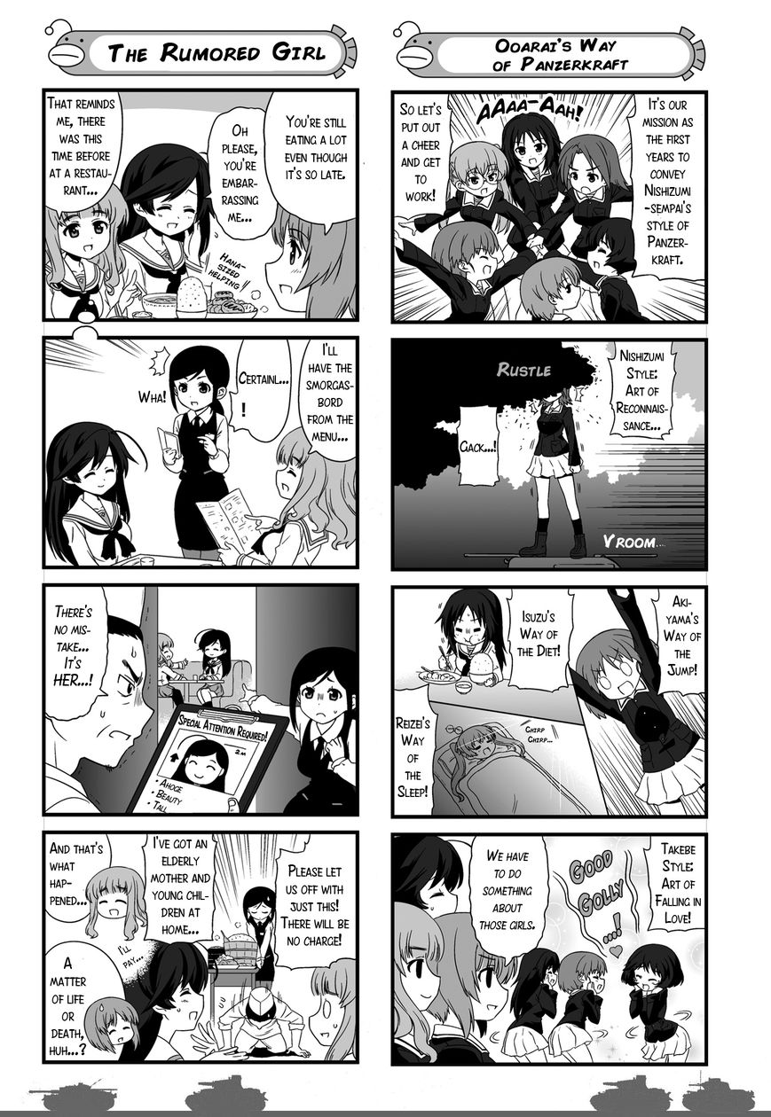 Girls & Panzer - Motto Love Love Sakusen desu! Chapter 13.6 page 8 - Chapter 13.6 : Omake 4 - It's the Web Version Edition!