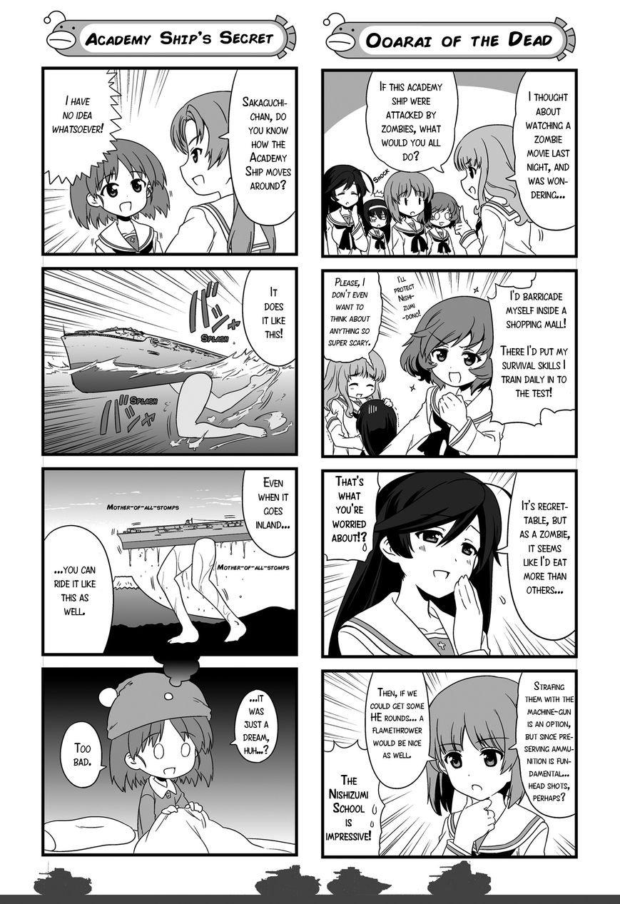 Girls & Panzer - Motto Love Love Sakusen desu! Chapter 13.6 page 9 - Chapter 13.6 : Omake 4 - It's the Web Version Edition!
