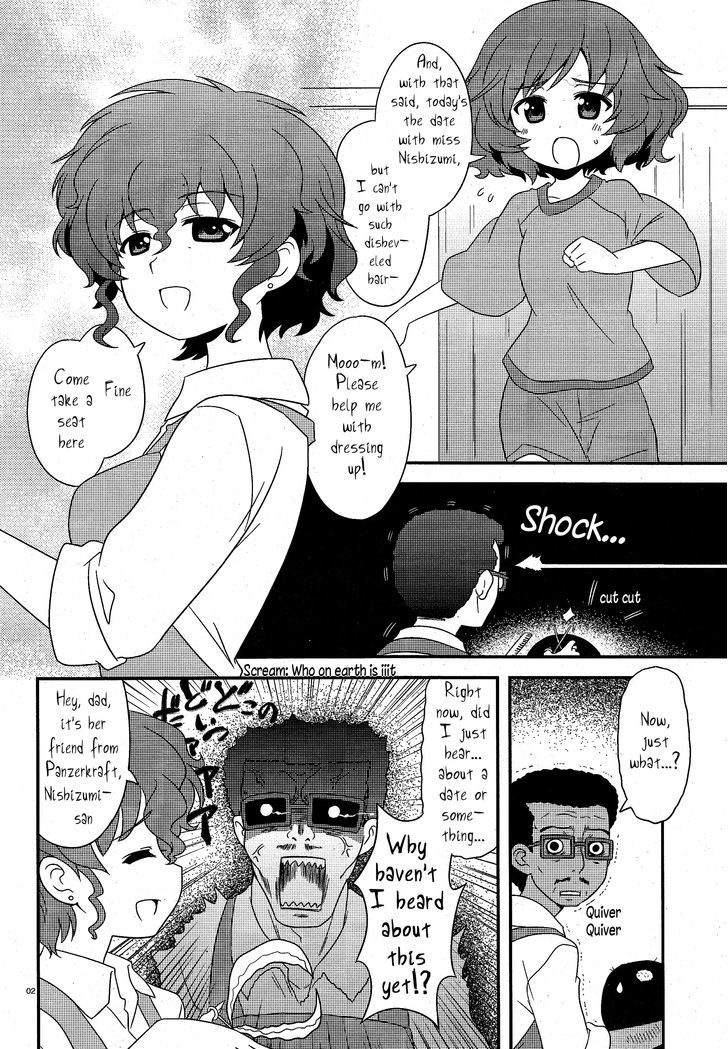 Girls & Panzer - Motto Love Love Sakusen desu! Chapter 13 page 2 - Chapter 13 : It's a Nice Day for a Date!