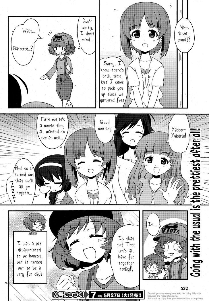 Girls & Panzer - Motto Love Love Sakusen desu! Chapter 13 page 8 - Chapter 13 : It's a Nice Day for a Date!