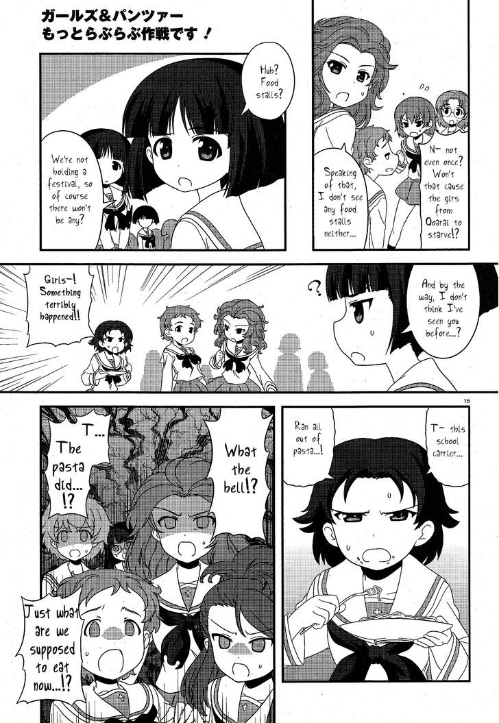 Girls & Panzer - Motto Love Love Sakusen desu! Chapter 16 page 15 - Chapter 16 : It's the Conditions in Anzio!