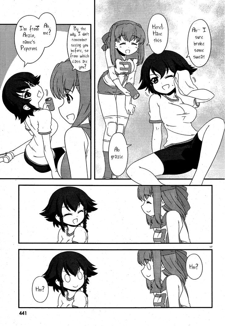 Girls & Panzer - Motto Love Love Sakusen desu! Chapter 16 page 17 - Chapter 16 : It's the Conditions in Anzio!