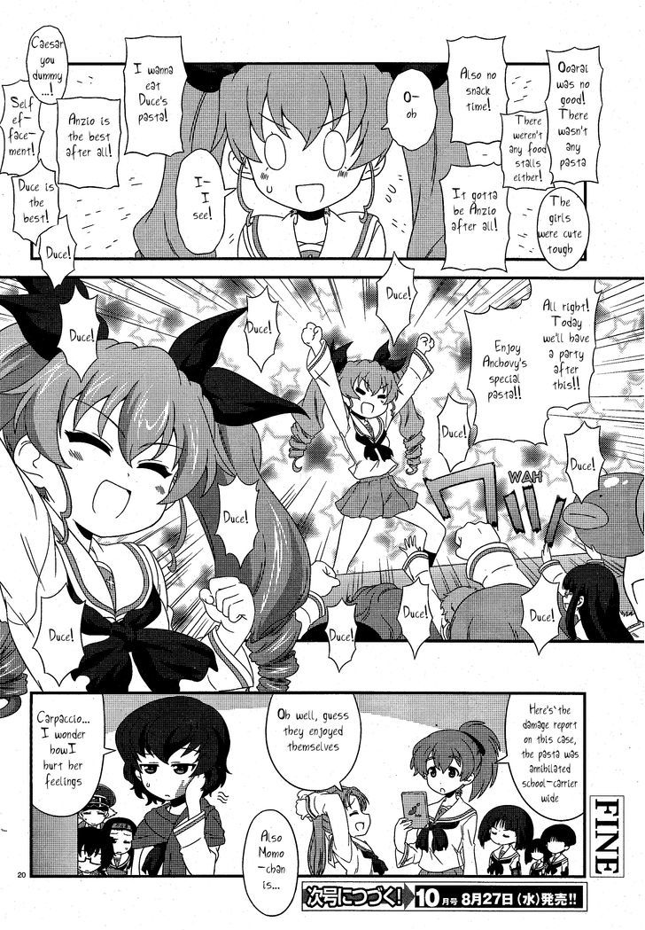 Girls & Panzer - Motto Love Love Sakusen desu! Chapter 16 page 20 - Chapter 16 : It's the Conditions in Anzio!