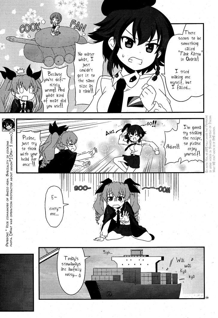 Girls & Panzer - Motto Love Love Sakusen desu! Chapter 16 page 9 - Chapter 16 : It's the Conditions in Anzio!