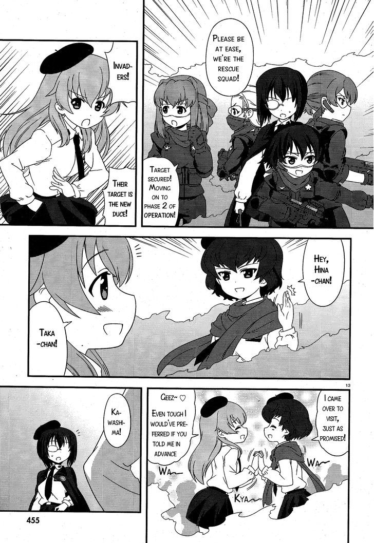 Girls & Panzer - Motto Love Love Sakusen desu! Chapter 17 page 13 - Chapter 17 : Sequel ãƒ» It's the Conditions in Anzio!