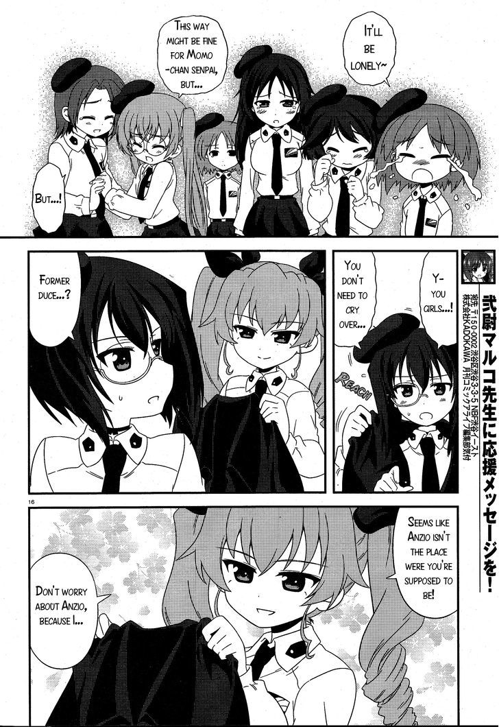 Girls & Panzer - Motto Love Love Sakusen desu! Chapter 17 page 16 - Chapter 17 : Sequel ãƒ» It's the Conditions in Anzio!