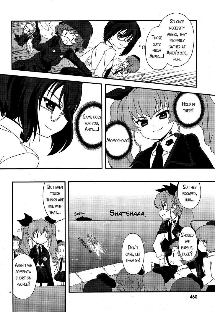 Girls & Panzer - Motto Love Love Sakusen desu! Chapter 17 page 18 - Chapter 17 : Sequel ãƒ» It's the Conditions in Anzio!