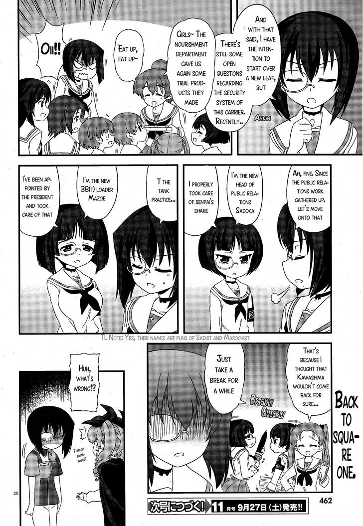 Girls & Panzer - Motto Love Love Sakusen desu! Chapter 17 page 20 - Chapter 17 : Sequel ãƒ» It's the Conditions in Anzio!