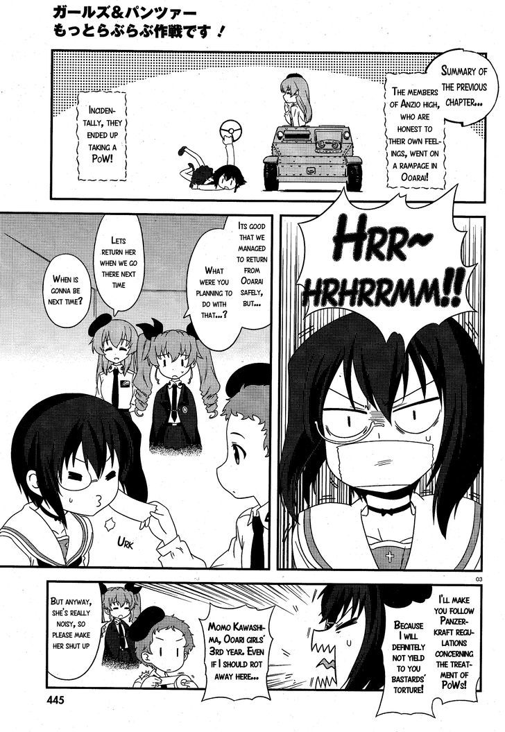 Girls & Panzer - Motto Love Love Sakusen desu! Chapter 17 page 3 - Chapter 17 : Sequel ãƒ» It's the Conditions in Anzio!