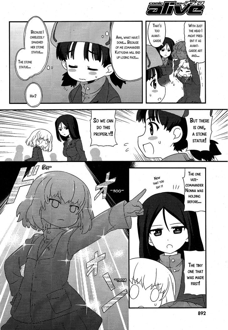 Girls & Panzer - Motto Love Love Sakusen desu! Chapter 18 page 10 - Chapter 18 : It's Katyusha's Portrait!
