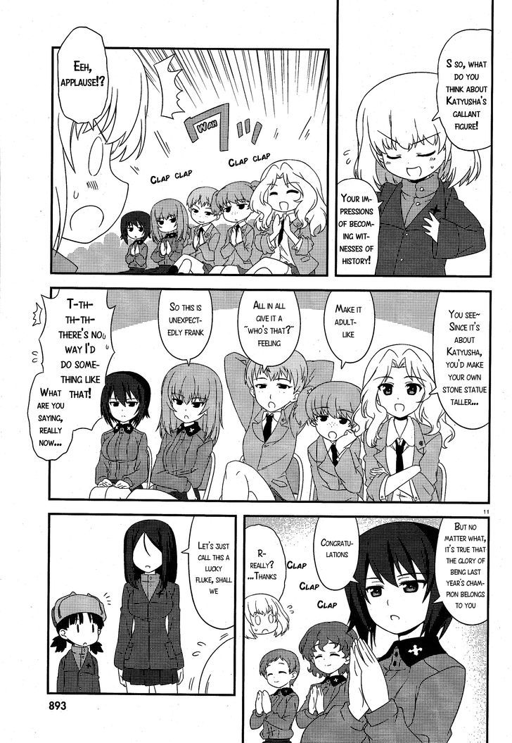 Girls & Panzer - Motto Love Love Sakusen desu! Chapter 18 page 11 - Chapter 18 : It's Katyusha's Portrait!