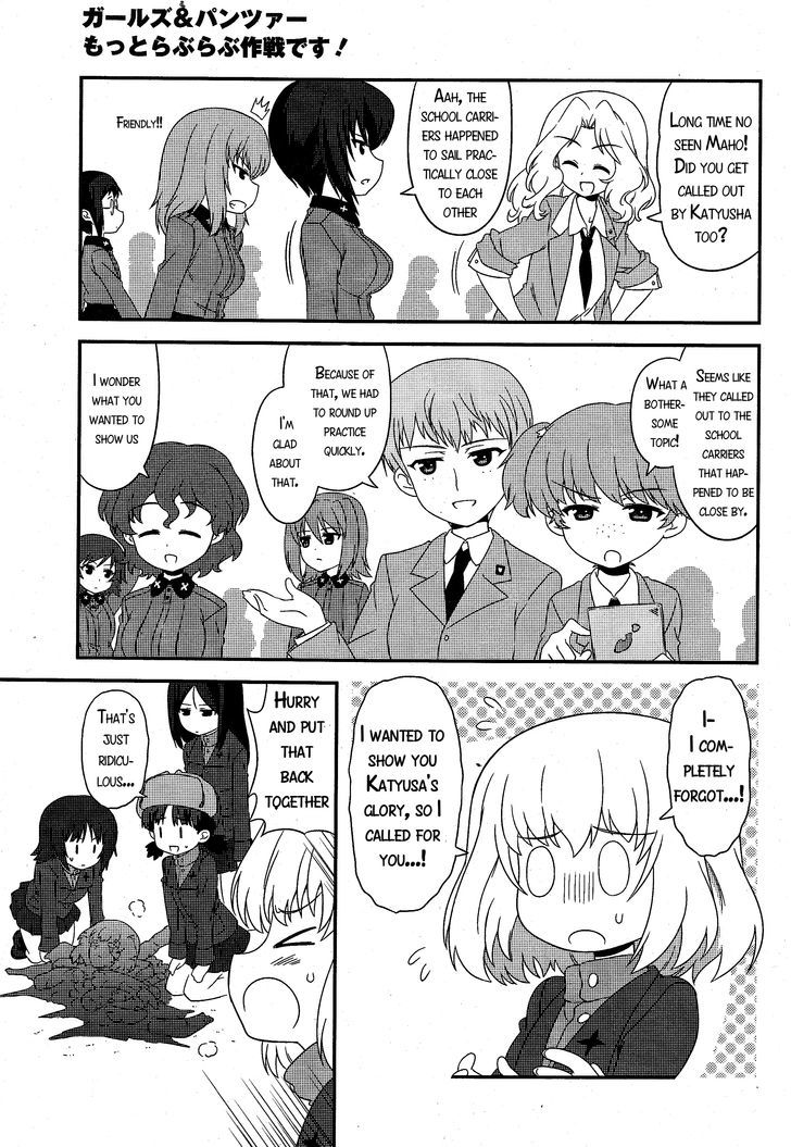 Girls & Panzer - Motto Love Love Sakusen desu! Chapter 18 page 9 - Chapter 18 : It's Katyusha's Portrait!
