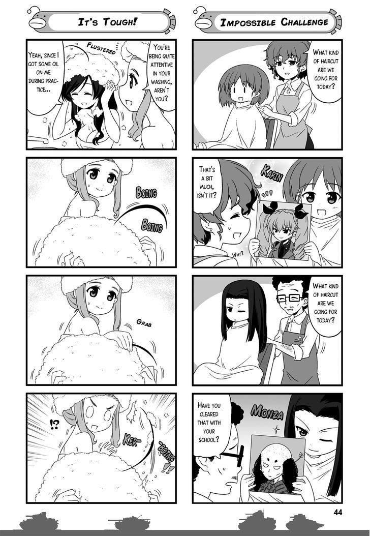 Girls & Panzer - Motto Love Love Sakusen desu! Chapter 20.1 page 4 - Chapter 20.1 : Omake 5 - It's the Web Version Edition!