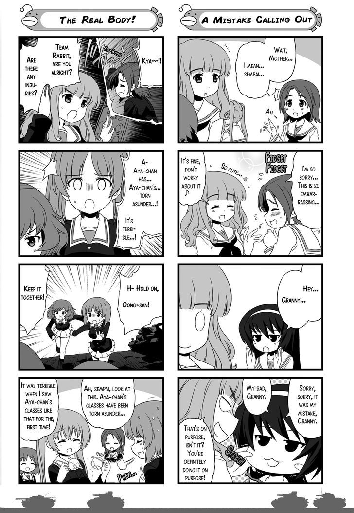 Girls & Panzer - Motto Love Love Sakusen desu! Chapter 20.1 page 6 - Chapter 20.1 : Omake 5 - It's the Web Version Edition!