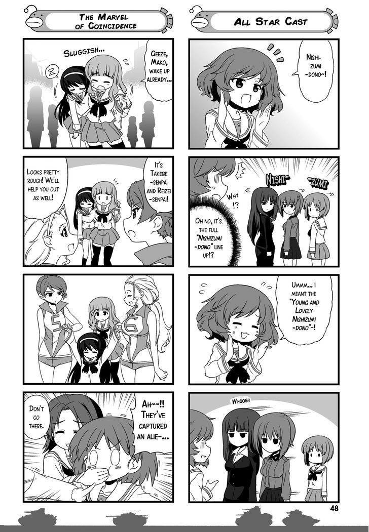 Girls & Panzer - Motto Love Love Sakusen desu! Chapter 20.1 page 8 - Chapter 20.1 : Omake 5 - It's the Web Version Edition!