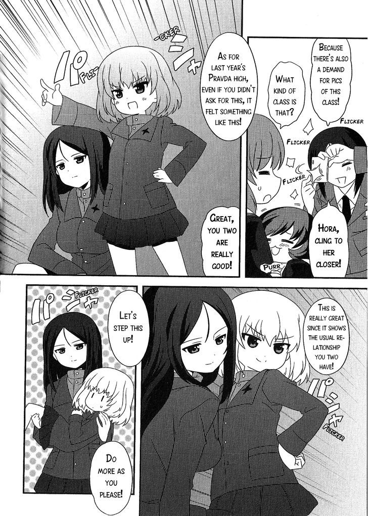 Girls & Panzer - Motto Love Love Sakusen desu! Chapter 20.3 page 4 - Chapter 20.3 : Omake 7 - It's the Making-off Operation Raburabu!