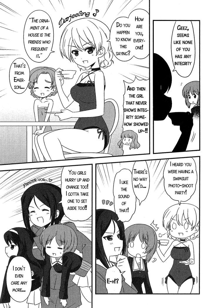 Girls & Panzer - Motto Love Love Sakusen desu! Chapter 20.3 page 7 - Chapter 20.3 : Omake 7 - It's the Making-off Operation Raburabu!
