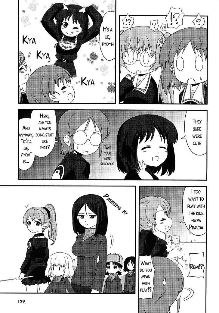 Girls & Panzer - Motto Love Love Sakusen desu! Chapter 20.4 page 5 - Chapter 20.4 : Omake 8 - It's Judgement!