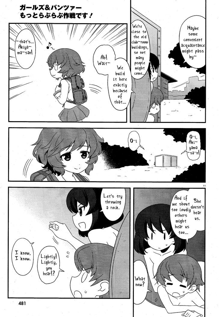 Girls & Panzer - Motto Love Love Sakusen desu! Chapter 20 page 11 - Chapter 20 : After Maintenance, It's Gotta Be a Bath