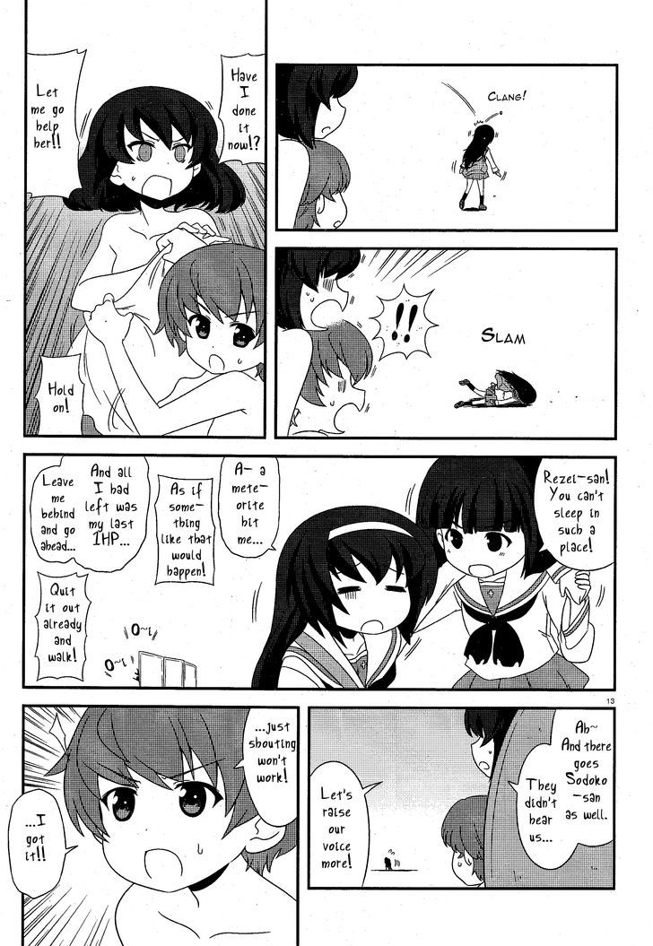 Girls & Panzer - Motto Love Love Sakusen desu! Chapter 20 page 13 - Chapter 20 : After Maintenance, It's Gotta Be a Bath