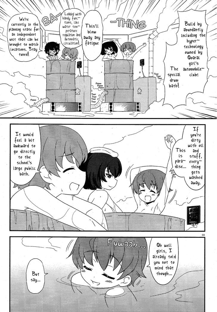Girls & Panzer - Motto Love Love Sakusen desu! Chapter 20 page 3 - Chapter 20 : After Maintenance, It's Gotta Be a Bath