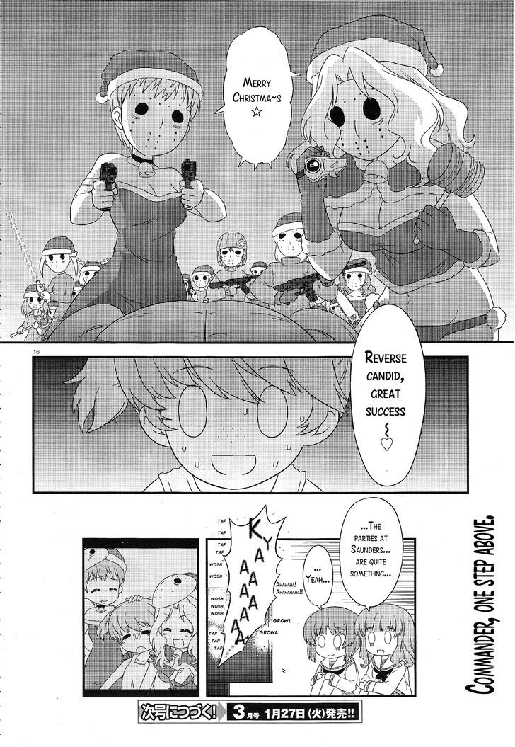 Girls & Panzer - Motto Love Love Sakusen desu! Chapter 21.5 page 12 - Chapter 21.5 : It's Christmas in Saunders