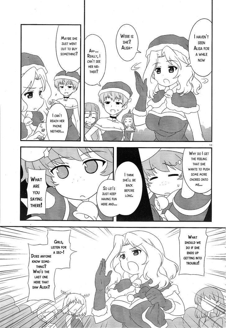 Girls & Panzer - Motto Love Love Sakusen desu! Chapter 21.5 page 9 - Chapter 21.5 : It's Christmas in Saunders