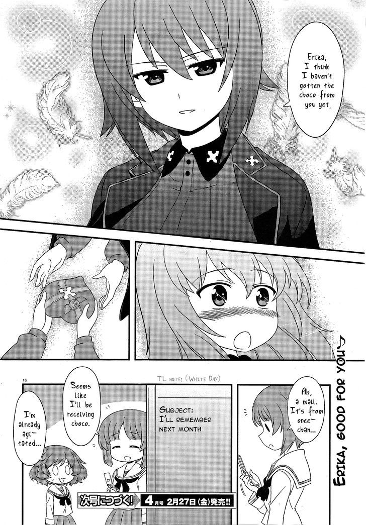 Girls & Panzer - Motto Love Love Sakusen desu! Chapter 22 page 16 - Chapter 22 : It's Valentine's, Schwarzwaldspitze!