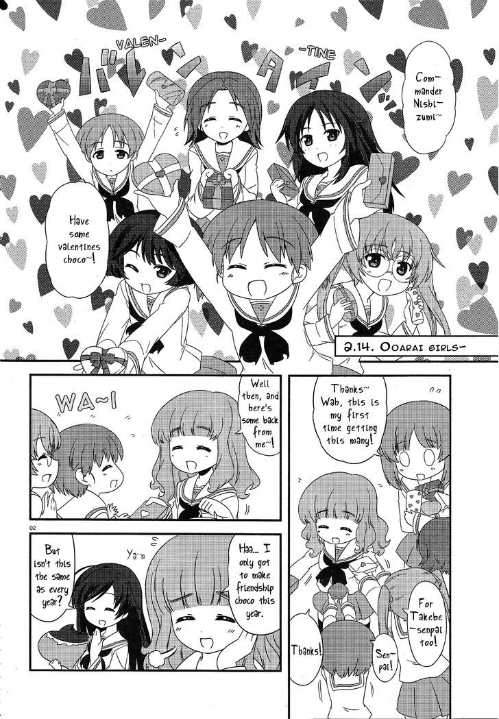 Girls & Panzer - Motto Love Love Sakusen desu! Chapter 22 page 2 - Chapter 22 : It's Valentine's, Schwarzwaldspitze!