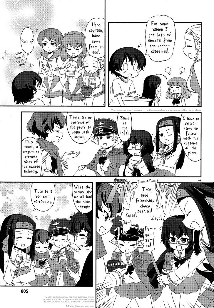 Girls & Panzer - Motto Love Love Sakusen desu! Chapter 22 page 3 - Chapter 22 : It's Valentine's, Schwarzwaldspitze!