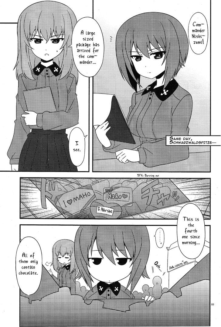 Girls & Panzer - Motto Love Love Sakusen desu! Chapter 22 page 5 - Chapter 22 : It's Valentine's, Schwarzwaldspitze!