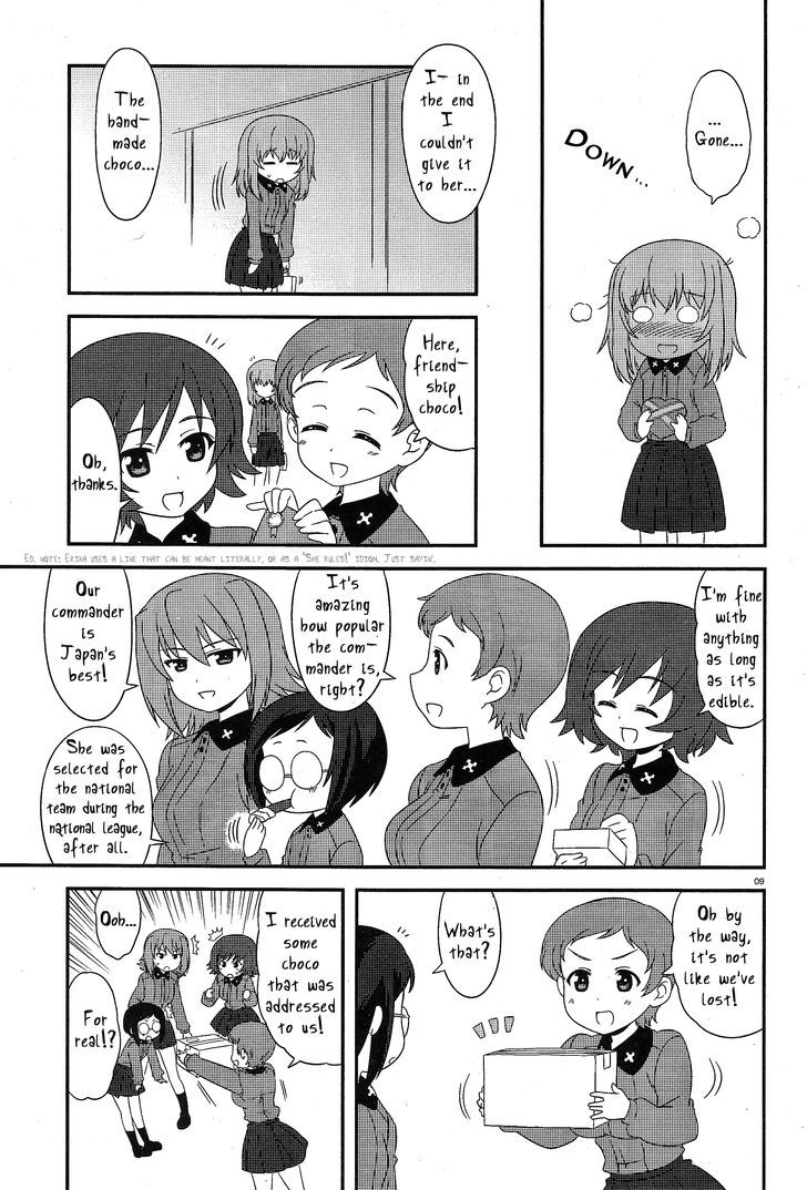 Girls & Panzer - Motto Love Love Sakusen desu! Chapter 22 page 9 - Chapter 22 : It's Valentine's, Schwarzwaldspitze!