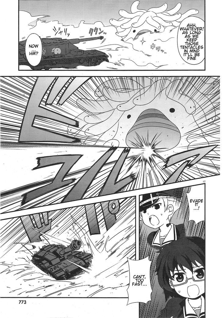 Girls & Panzer - Motto Love Love Sakusen desu! Chapter 24 page 15 - Chapter 24 : It Came From the Sea