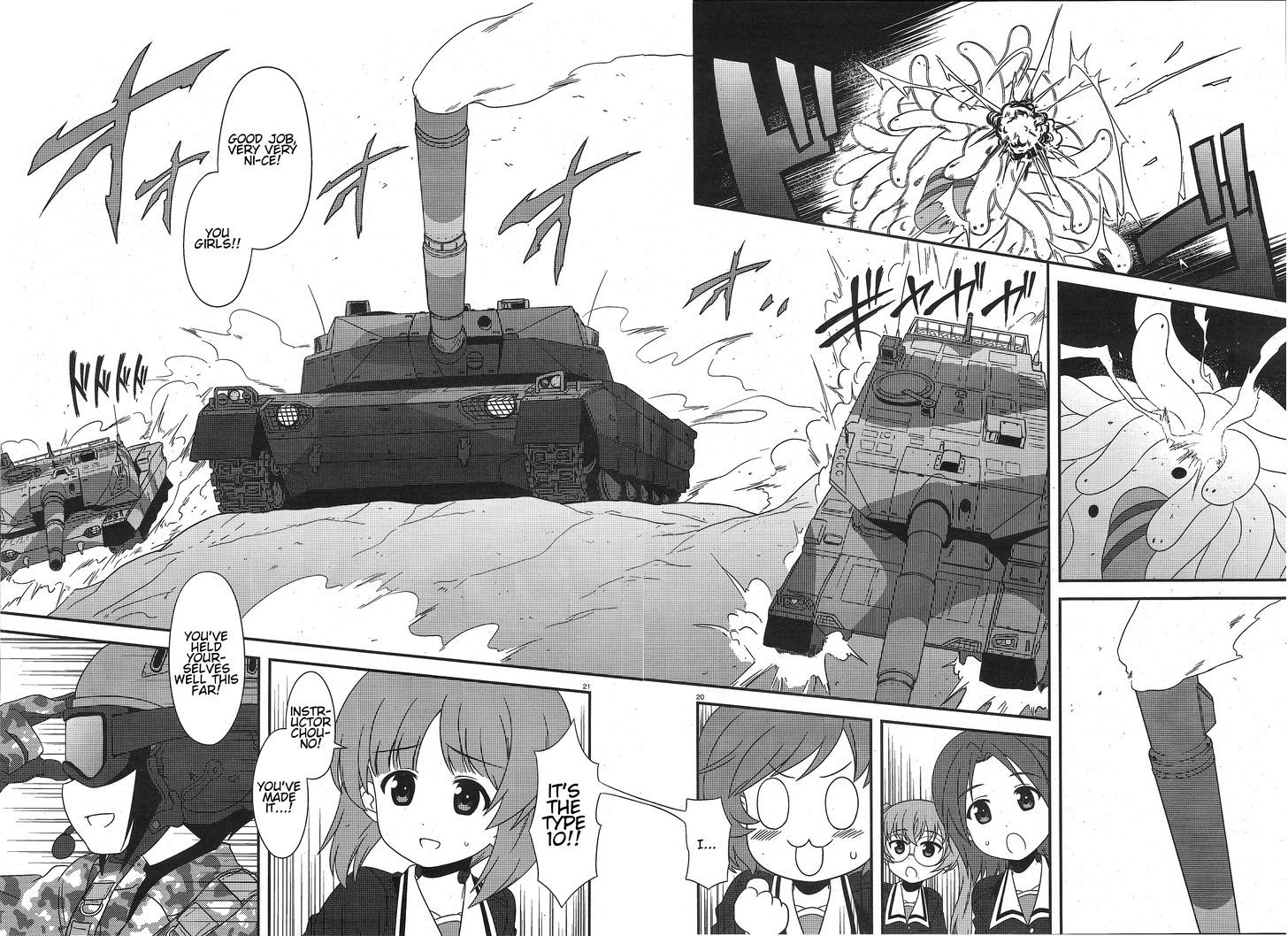 Girls & Panzer - Motto Love Love Sakusen desu! Chapter 24 page 18 - Chapter 24 : It Came From the Sea