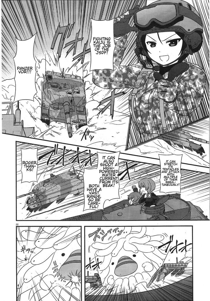Girls & Panzer - Motto Love Love Sakusen desu! Chapter 24 page 19 - Chapter 24 : It Came From the Sea
