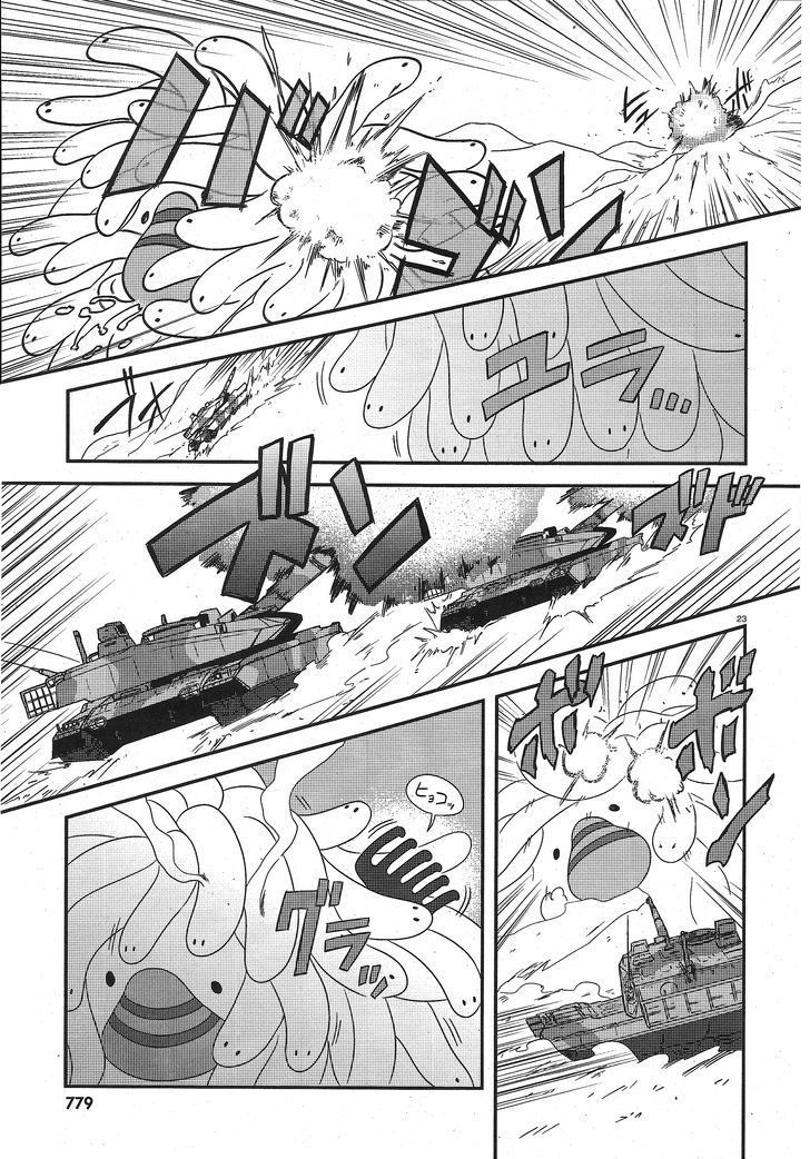 Girls & Panzer - Motto Love Love Sakusen desu! Chapter 24 page 20 - Chapter 24 : It Came From the Sea