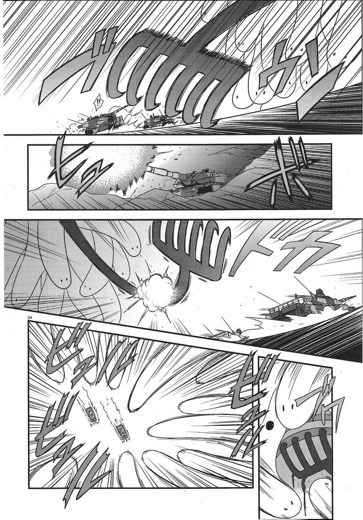 Girls & Panzer - Motto Love Love Sakusen desu! Chapter 24 page 21 - Chapter 24 : It Came From the Sea