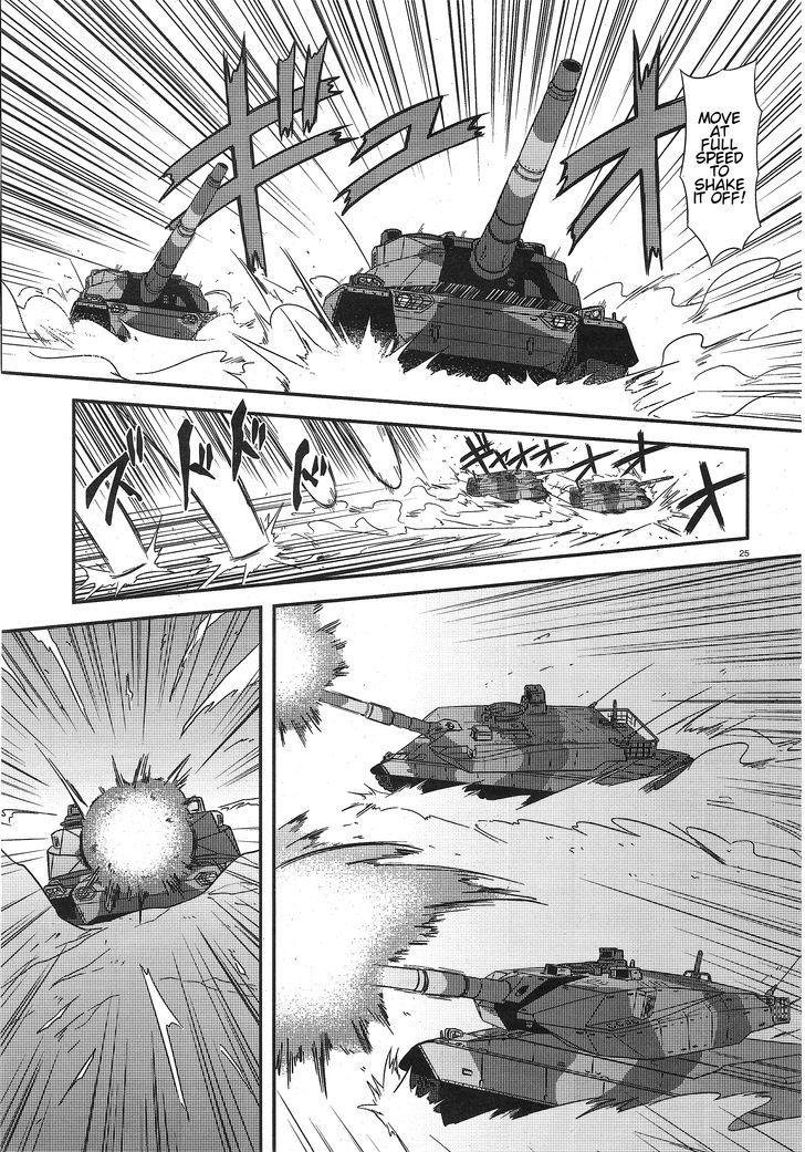 Girls & Panzer - Motto Love Love Sakusen desu! Chapter 24 page 22 - Chapter 24 : It Came From the Sea