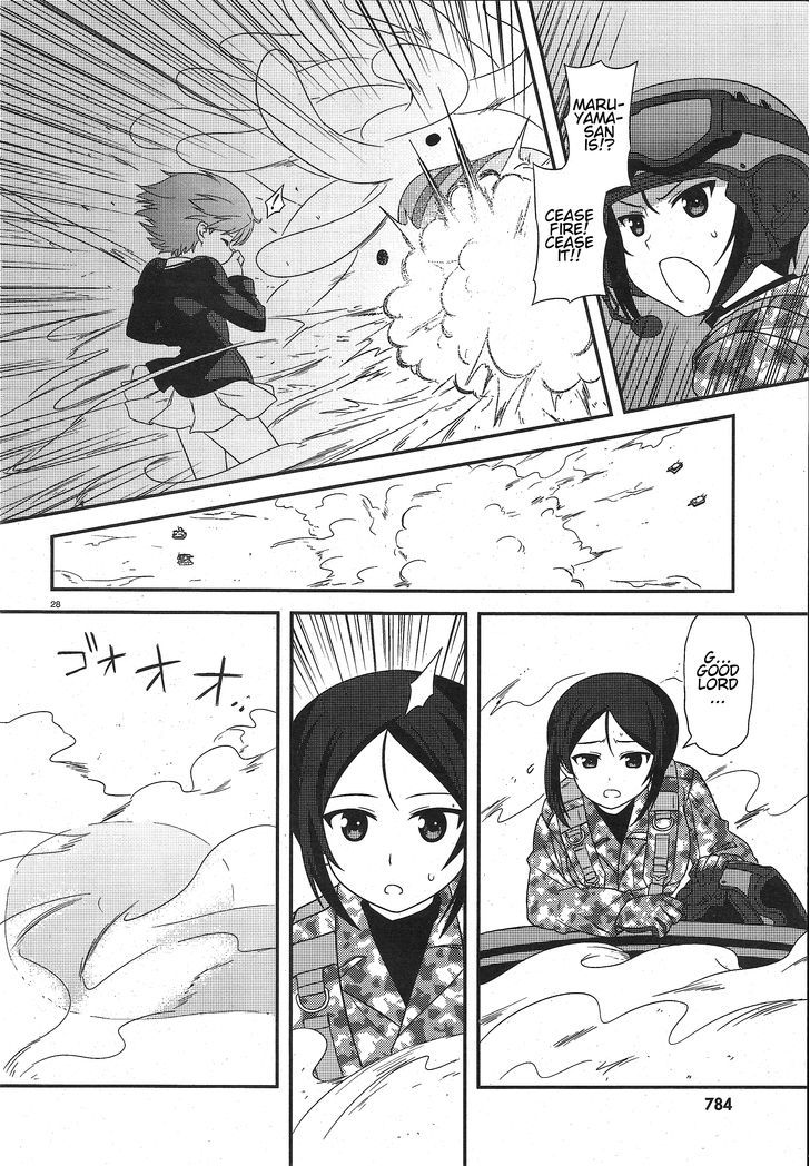 Girls & Panzer - Motto Love Love Sakusen desu! Chapter 24 page 25 - Chapter 24 : It Came From the Sea