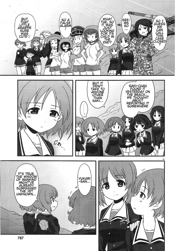 Girls & Panzer - Motto Love Love Sakusen desu! Chapter 24 page 28 - Chapter 24 : It Came From the Sea