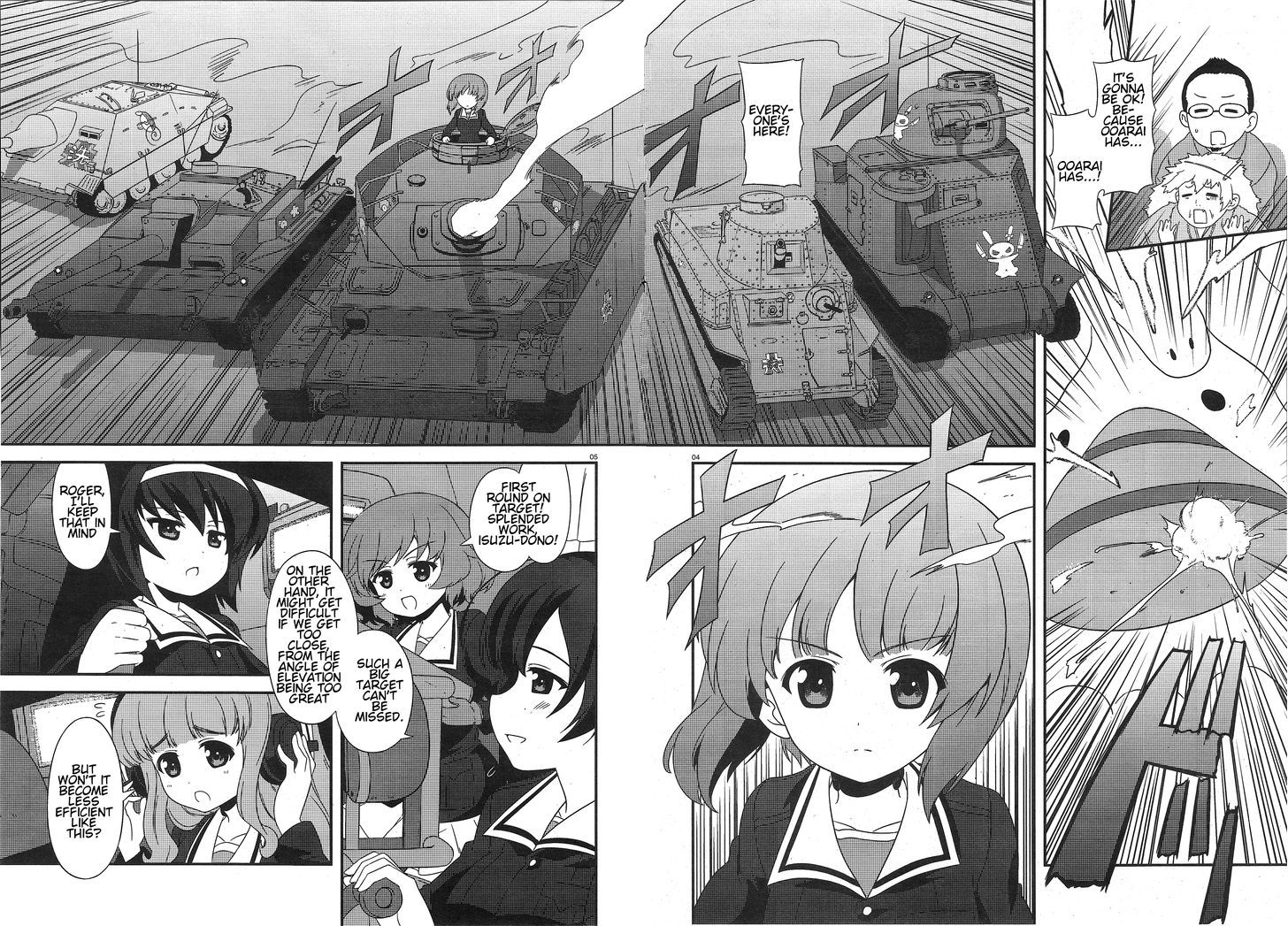 Girls & Panzer - Motto Love Love Sakusen desu! Chapter 24 page 3 - Chapter 24 : It Came From the Sea