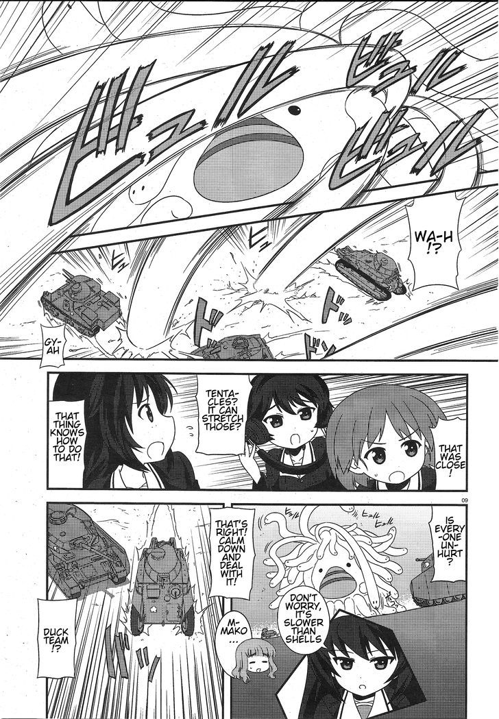 Girls & Panzer - Motto Love Love Sakusen desu! Chapter 24 page 7 - Chapter 24 : It Came From the Sea