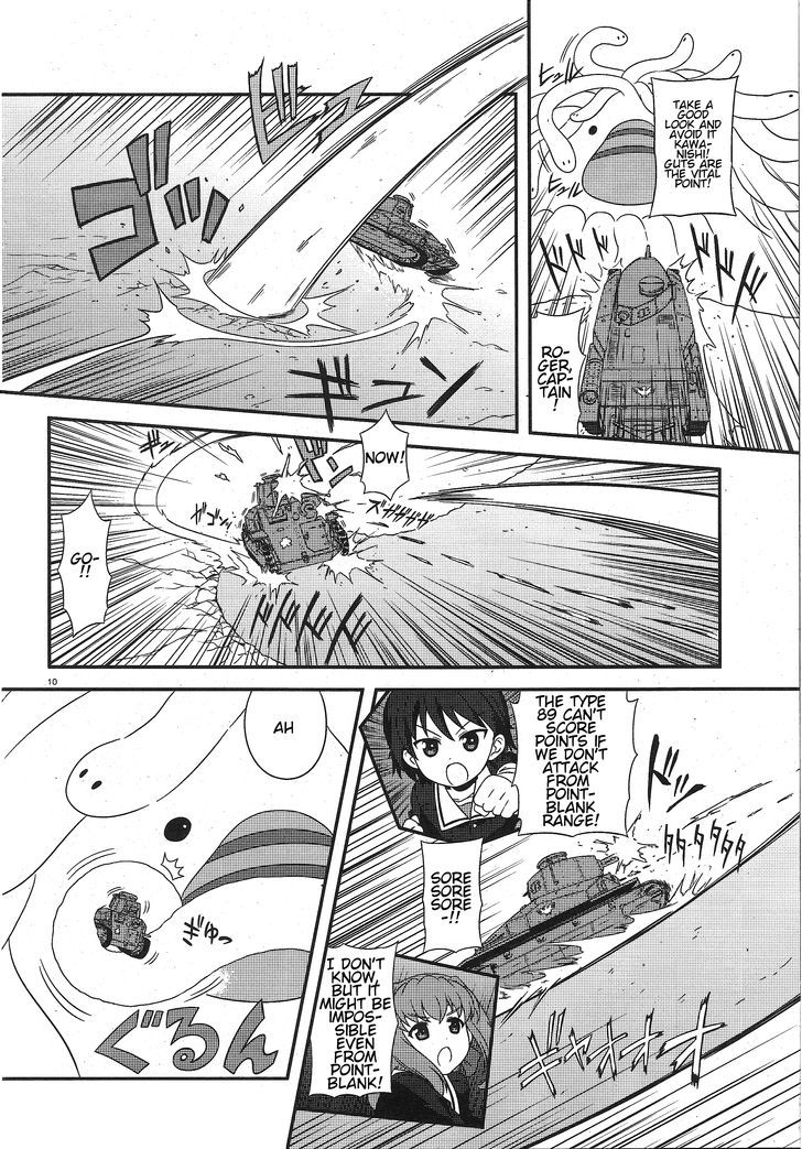 Girls & Panzer - Motto Love Love Sakusen desu! Chapter 24 page 8 - Chapter 24 : It Came From the Sea