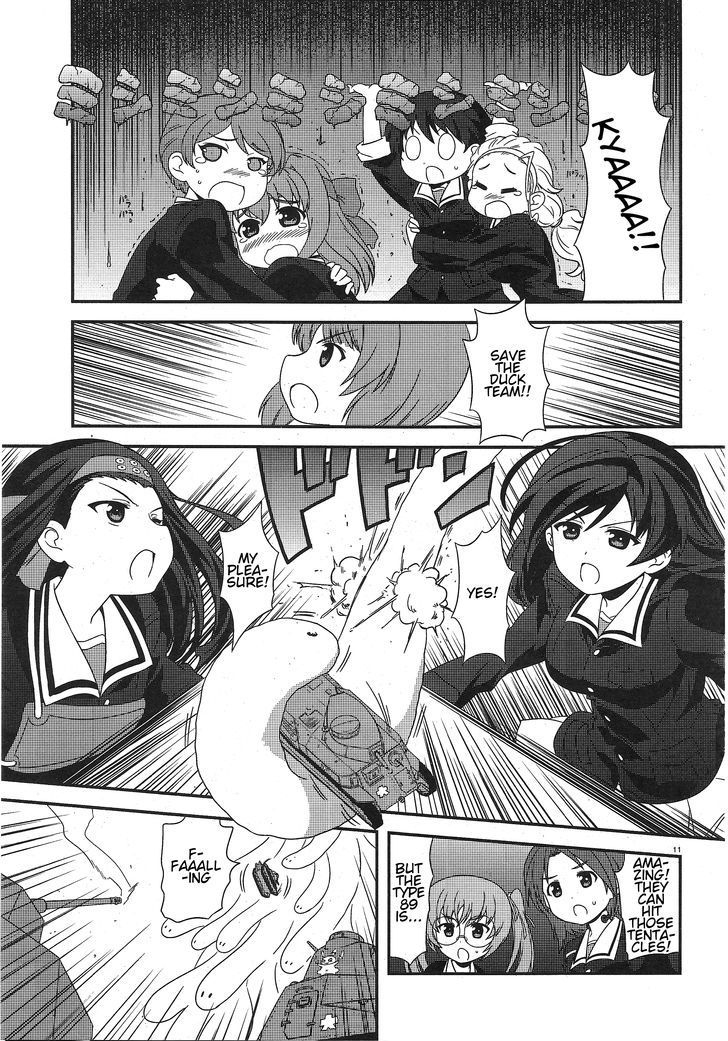 Girls & Panzer - Motto Love Love Sakusen desu! Chapter 24 page 9 - Chapter 24 : It Came From the Sea