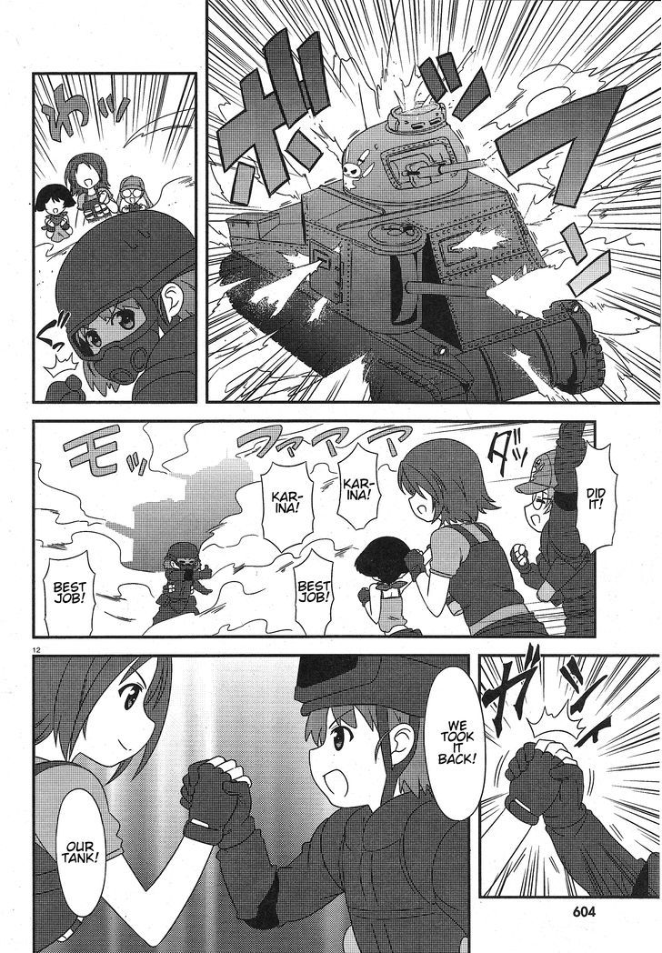 Girls & Panzer - Motto Love Love Sakusen desu! Chapter 25 page 11 - Chapter 25 : It's- Retaking the M3!